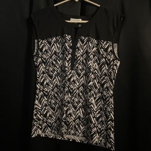 Sleeveless dress blouse